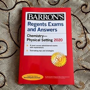 BARRON’s review regents chemistry book